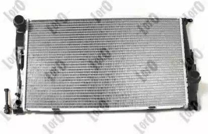 Loro 004-017-0035-B - Radiator, engine cooling autospares.lv