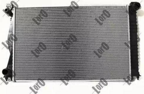 Loro 003-017-0036-B - Radiator, engine cooling autospares.lv