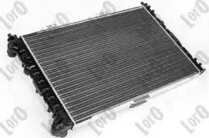 Loro 002-017-0008 - Radiator, engine cooling autospares.lv