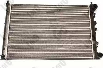 Loro 002-017-0003 - Radiator, engine cooling autospares.lv