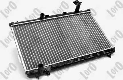 Loro 019-017-0006 - Radiator, engine cooling autospares.lv