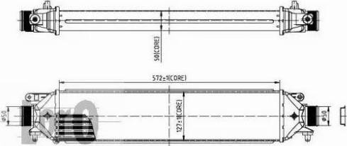 Loro 016-018-0002 - Intercooler, charger autospares.lv