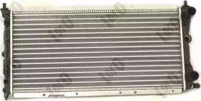 Loro 016-017-0049 - Radiator, engine cooling autospares.lv