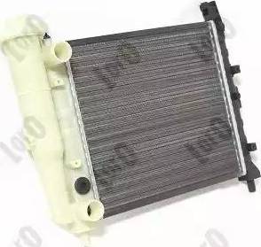 Loro 016-017-0047 - Radiator, engine cooling autospares.lv