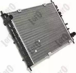 Loro 016-017-0064 - Radiator, engine cooling autospares.lv