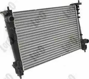 Loro 016-017-0067 - Radiator, engine cooling autospares.lv