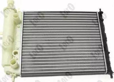 Loro 016-017-0009 - Radiator, engine cooling autospares.lv