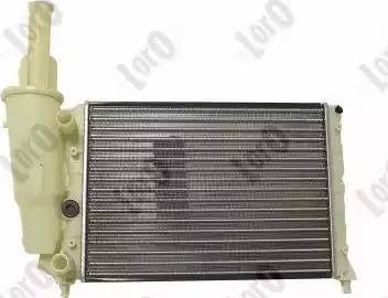 Loro 016-017-0005 - Radiator, engine cooling autospares.lv