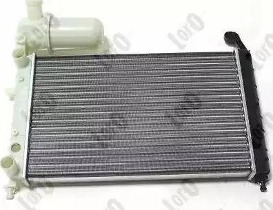 Loro 016-017-0006 - Radiator, engine cooling autospares.lv