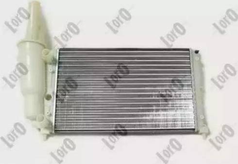 Loro 016-017-0007 - Radiator, engine cooling autospares.lv