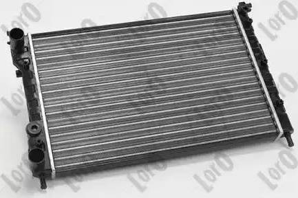 Loro 016-017-0015 - Radiator, engine cooling autospares.lv