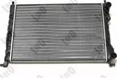 Loro 016-017-0010 - Radiator, engine cooling autospares.lv