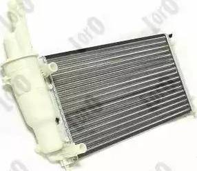 Loro 016-017-0012 - Radiator, engine cooling autospares.lv