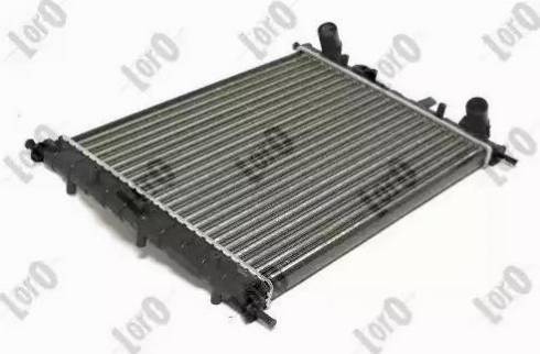 Loro 016-017-0017 - Radiator, engine cooling autospares.lv