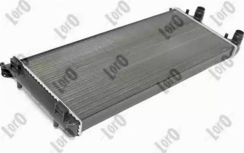 Loro 016-017-0038 - Radiator, engine cooling autospares.lv