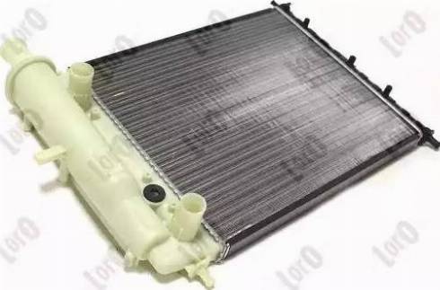 Loro 016-017-0029 - Radiator, engine cooling autospares.lv