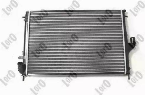 Loro 010-017-0002 - Radiator, engine cooling autospares.lv