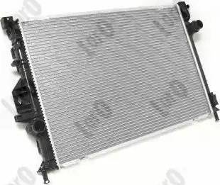 Loro 017-017-0049-B - Radiator, engine cooling autospares.lv