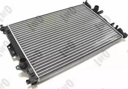 Loro 017-017-0049 - Radiator, engine cooling autospares.lv