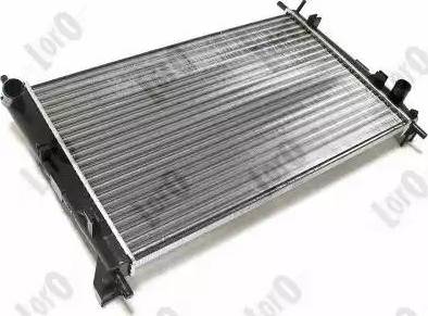 Loro 017-017-0005 - Radiator, engine cooling autospares.lv