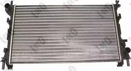 Loro 017-017-0006 - Radiator, engine cooling autospares.lv