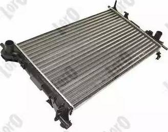 Loro 017-017-0006 - Radiator, engine cooling autospares.lv