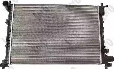 Loro 017-017-0013 - Radiator, engine cooling autospares.lv