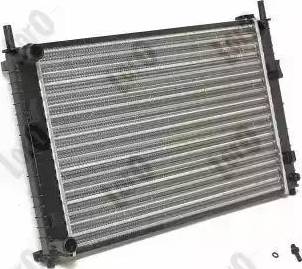 Loro 017-017-0017 - Radiator, engine cooling autospares.lv