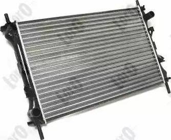 Loro 017-017-0033 - Radiator, engine cooling autospares.lv