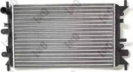 Loro 017-017-0025 - Radiator, engine cooling autospares.lv