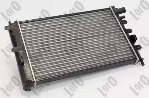 Loro 017-017-0026 - Radiator, engine cooling autospares.lv