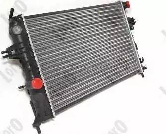 Loro 035-017-0019 - Radiator, engine cooling autospares.lv