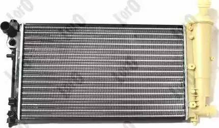 Loro 038-017-0016 - Radiator, engine cooling autospares.lv