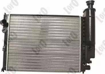 Loro 038-017-0029 - Radiator, engine cooling autospares.lv