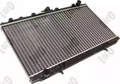 Loro 033-017-0004 - Radiator, engine cooling autospares.lv