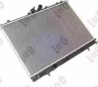 Loro 033-017-0026-B - Radiator, engine cooling autospares.lv