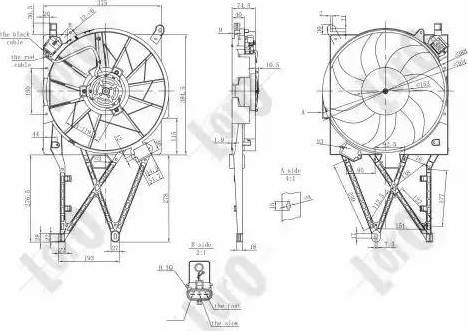 Loro 037-014-0027 - Fan, radiator autospares.lv