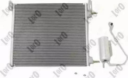 Loro 037-016-0002 - Condenser, air conditioning autospares.lv