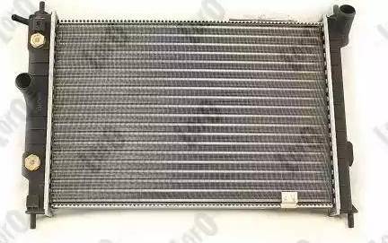 Loro 037-017-0039 - Radiator, engine cooling autospares.lv