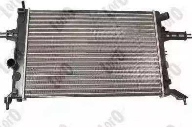 Loro 037-017-0022 - Radiator, engine cooling autospares.lv