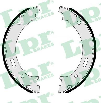 LPR 09530 - Brake Shoe Set, parking brake autospares.lv