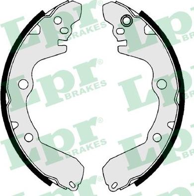 LPR 09680 - Brake Shoe Set autospares.lv