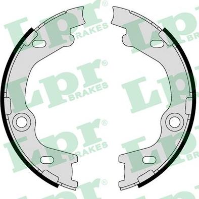 LPR 09630 - Brake Shoe Set, parking brake autospares.lv