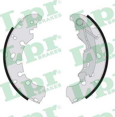 LPR 09090 - Brake Shoe Set autospares.lv