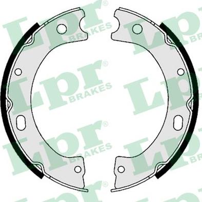 LPR 09050 - Brake Shoe Set, parking brake autospares.lv