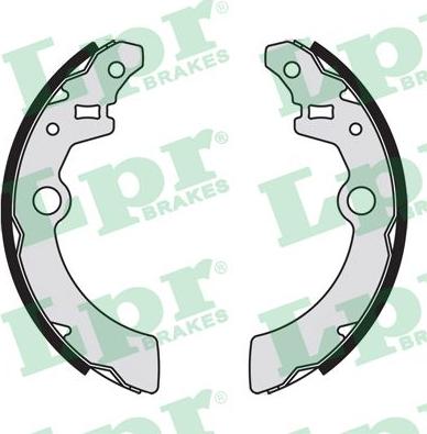 LPR 09070 - Brake Shoe Set autospares.lv