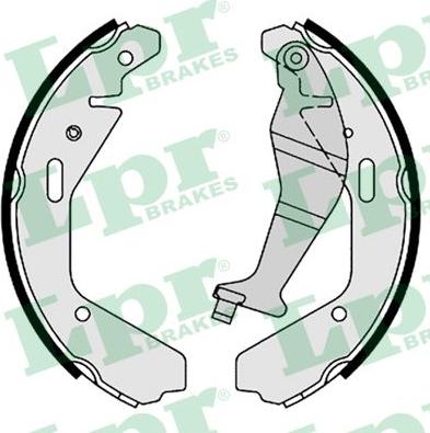 LPR 09130 - Brake Shoe Set autospares.lv