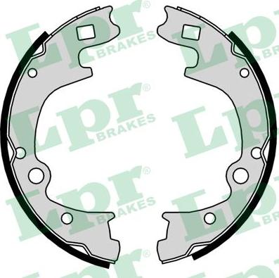 LPR 09360 - Brake Shoe Set autospares.lv