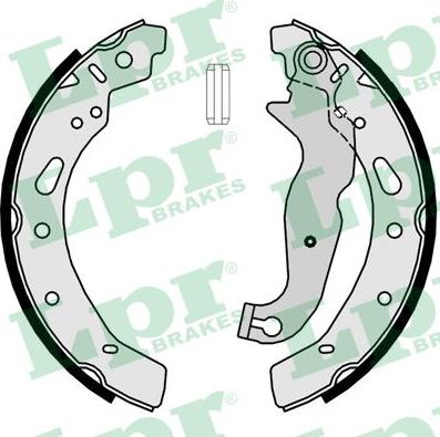 LPR 09300 - Brake Shoe Set autospares.lv