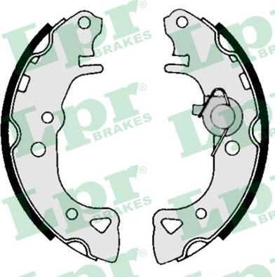 LPR 04940 - Brake Shoe Set autospares.lv